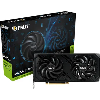 Grafická karta Palit GeForce RTX 4070 Dual 12 GB (NED4070019K9-1047D)