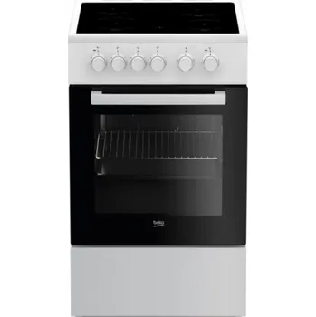 Sporák Beko FSS57000GW sklokeramický sporák