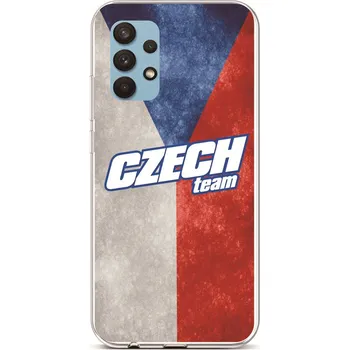 Pouzdro na mobilní telefon Kryt Samsung A32 Czech Team (obal neboli pouzdro na Samsung A32)