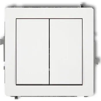 vypínač Vypínač č.5 pod omítku, bílý, DECO Karlik