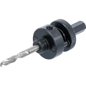 Vrták BGS Upínací držák pro vykružovací pily, se středicím vrtákem