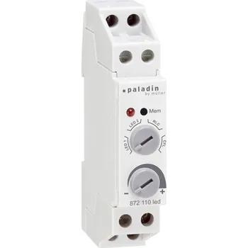 Žárovka Müller 23384 stmívač na DIN lištu Vhodné pro svítidlo: LED žárovka, žárovka, halogenová žárovka, energeticky úsporná žár