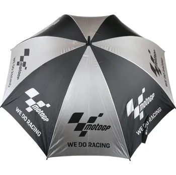 Deštník MotoGP "We Do Racing" černý & stříbrný track paddock deštník MGPUMB22