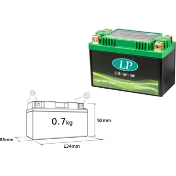 Elektroinstalace pro motocykl Lithiová baterie LP YAMAHA X-Max 125 rok 06-13