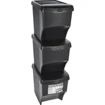 EXCELLENT HOUSEWARE Odpadkový koš na tříděný odpad sada 3 ks KO-Y54230540