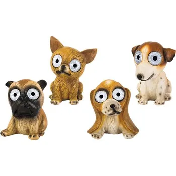 Figurka Solární figurka pes 13,5 cm, různé druhy