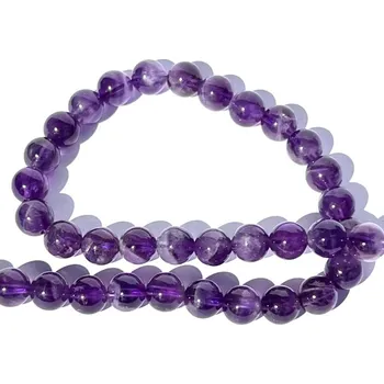 Ametyst 8 mm - 1 šňůra