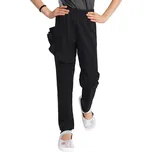 Dětské softshellové kalhoty bez zateplení pružné Fantasy, Černá Velikost: 146/152