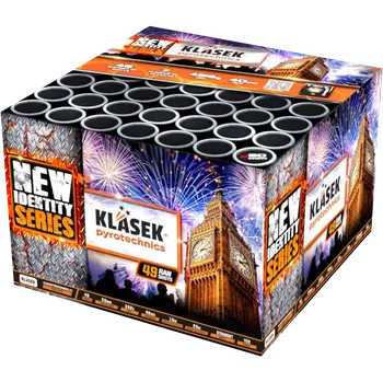 Zábavní pyrotechnika Pyrotechnika Kompakt 49ran / 20mm New Identity series