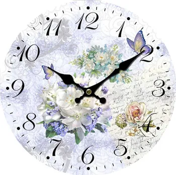 Hodiny Goba Hodiny nástěnné Flowwer Love 2