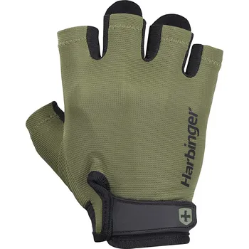 Fitness rukavice Harbinger Power 2.0 Green, unisex fitness rukavice Varianta: Velikost S