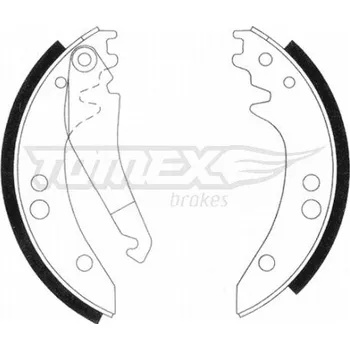 Brzdová čelist Sada brzdových čelistí TOMEX Brakes TX 20-97