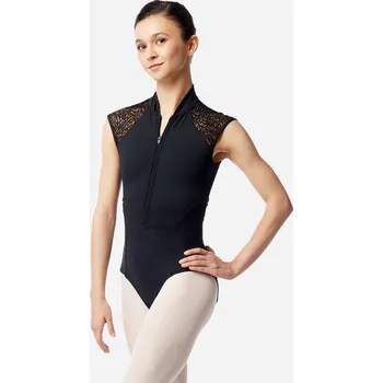 Body Lulli,Zdobený trikot se zipem LUF671, černá M