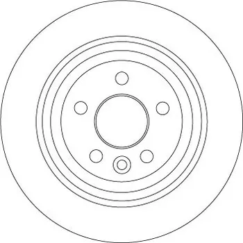 Brzdový kotouč Brzdový kotouč TRW DF6913
