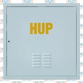 Revizní dvířka Dvířka pro plyn HUP do zdi 50x50cm PZ Bílá