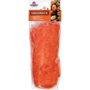 umělá květina Sisálové vlákno Rosteto 30 g oranžové
