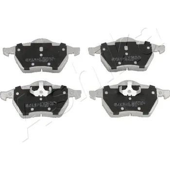 Brzdová destička Sada brzdových destiček, kotoučová brzda ASHIKA 50-00-0312