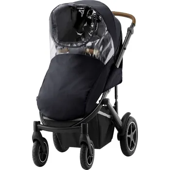Příslušenství pro přepravu dětí Pláštěnka na kočárek Britax Römer Smile, Black + clear EVA