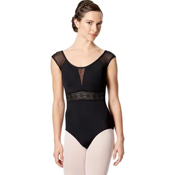 Body Lulli,Zdobený trikot s rukávy LUF523, černá XL