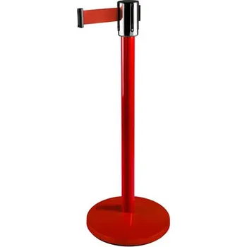 Plotový sloupek Zahrazovací sloupek 4,5 m, červená, BASIC