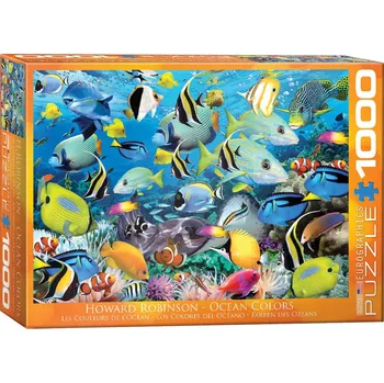 Puzzle Puzzle Eurographics Barvy oceánu, 1000 dílků + k objednávce puzzle zdarma
