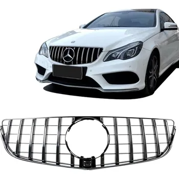 Autodíl PROTEC Přední maska Mercedes C207 2013-2017 PANAMERICANA černá chromová