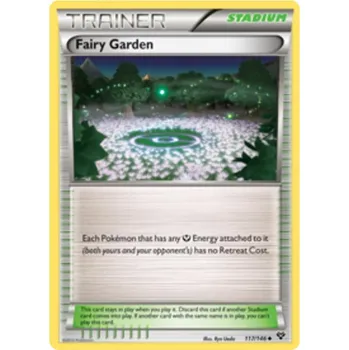 Sběratelská karetní hra Fair Garden 117/146 - XY Typ karty: Non-Holo