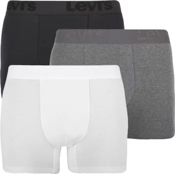 Boxerky 3PACK pánské boxerky Levis vícebarevné (905045001 010) M 905045001 010 Možnost vrácení zboží ZDARMA do 120 dnů!