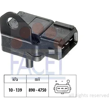 Čidlo automobilu Snímač barometrického tlaku vzduchu FACET 10.3111
