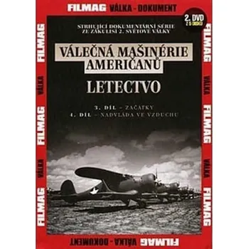 Válečná mašinérie Američanů – Letectvo DVD