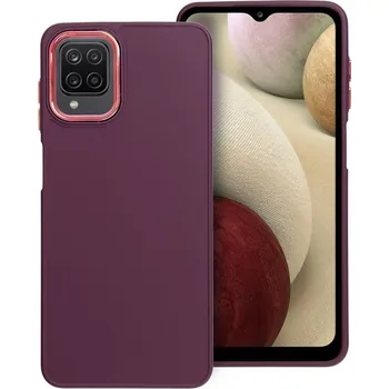 Pouzdro na mobilní telefon Case4Mobile Pouzdro FRAME pro Samsung Galaxy A12 - fialové