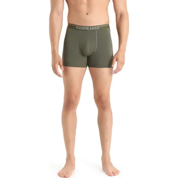 Pánské spodní prádlo Pánské boxerky ICEBREAKER Mens Anatomica Boxers, Loden velikost: XL