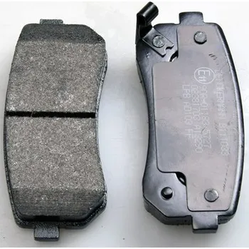 Brzdová destička Sada brzdových destiček, kotoučová brzda DENCKERMANN B111033