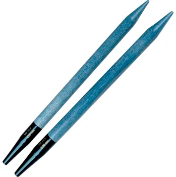 Jehlice LYKKE Crafts Kruhové výměnné jehlice Lykke 6,5 mm – modrá Indigo
