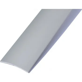 přechodová lišta Profil přechodový samolepící hladký 40mm/ 270cm stříbrný