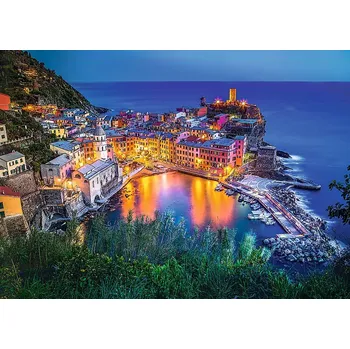 Puzzle Puzzle Trefl Vernazza za soumraku, 2000 dílků + k objednávce puzzle zdarma