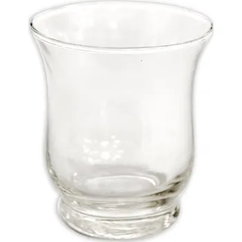 Svícen Svícen sklo 8x8x9 cm