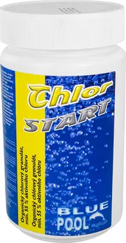Bazénová chemie BluePool Chlor start bazénový granulát 1 kg