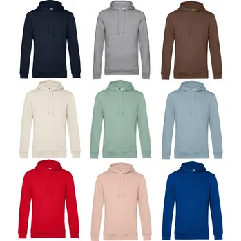 pracovní mikina BC Pánská mikina z bio bavlny s kapucí XL navy blue 01U33Bu3404