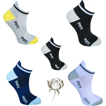 Dámské ponožky Emi Ross Dámské sportovní ponožky SPORTS kotníkové - ( 5 párů v balení ) Barva: Mix barva, Velikost: 35-38