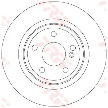 Brzdový systém Brzdový kotouč TRW DF6886