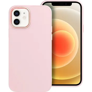 Pouzdro na mobilní telefon Case4Mobile Pouzdro FRAME pro iPhone 12 /iPhone 12 Pro - pudrově růžové