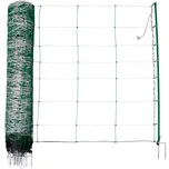 Kerbl Ako TitanNet síť pro elektrické ohradníky na ovce dvojitá špička zelená/bílá 108 cm x 50 m