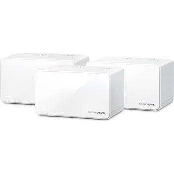 Síťový prvek MERCUSYS Halo H90X(3-pack) WiFi6 Mesh (AX6000,2,4GHz/5GHz,1x2,5GbELAN/WAN,2xGbELAN/WAN)