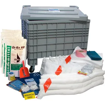 Sorbent Havarijní souprava HSM 600, olejová, 512 l, kanalizační deska