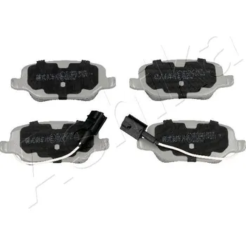 Brzdová destička Sada brzdových destiček, kotoučová brzda ASHIKA GROUP 51-00-0206