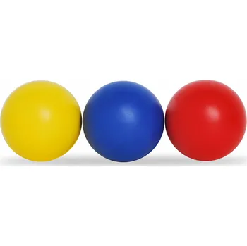 Tenisový míč Rulyt Softtenisový míček 3 ks modrý/červený/žlutý