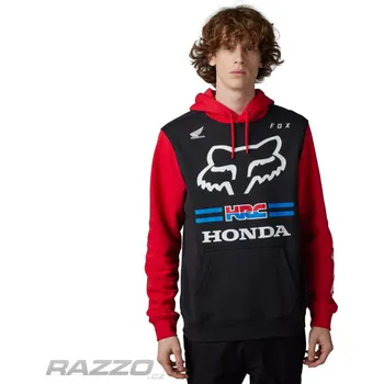Pánská mikina Pánská mikina FOX X Honda PO Fleece Flame Red L