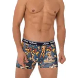 Pánské boxerky John Frank JFB101 S Modrá