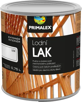 Lak na dřevo Primalex Lodní lak 750 ml
